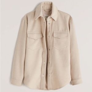 Abercrombie Cozy Shirt Jacket
